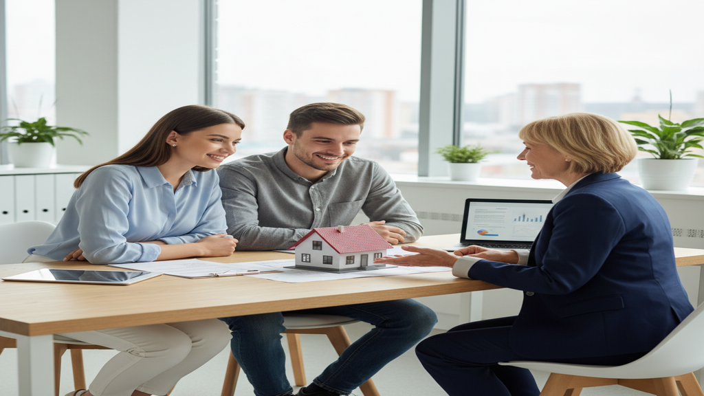 Guide complet sur le crédit immobilier avec une calculatrice et des clés de maison